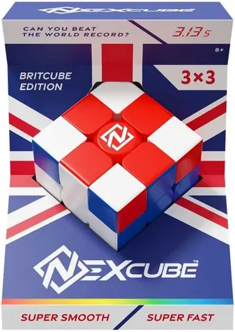 BRITCUBE Rubikova kocka 3x3 / Hlavolam / rýchlostný mechanizmus