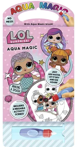 LOL Surprise! Aqua Magic / Kreatívna sada / Vodné maľovanie / od 3 rokov