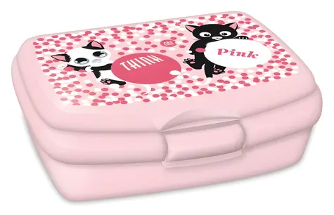 ARS UNA Box na desiatu Think Pink / 16,5 × 13 × 7 cm
