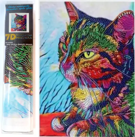 Norimpex Diamantové maľovanie Upretý pohľad / 30 x 40 cm