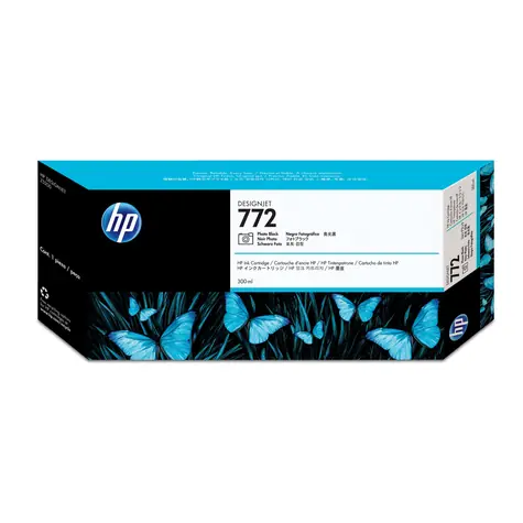 HP 772 CN633A fotografická čierna / Atramentová kazeta / pre DesignJet Z5200 / 300 ml