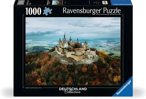 Ravensburger Puzzle Zámok Hogenzollern / 1000 dielikov / 70x50 cm