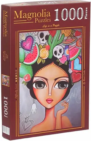 MAGNOLIA Puzzle Frida / 1000 dielikov / 48 x 68 cm