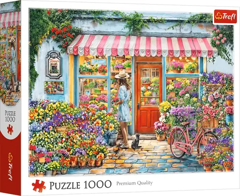 Trefl Puzzle Kvetinárstvo / 1000 dielikov / 68,3 x 48 cm