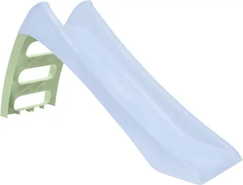 MOCHTOYS Šmykľavka 116cm svetlo modrá / s napojením na hadicu / protišmykové schodíky / 123 × 36 × 62,5 cm