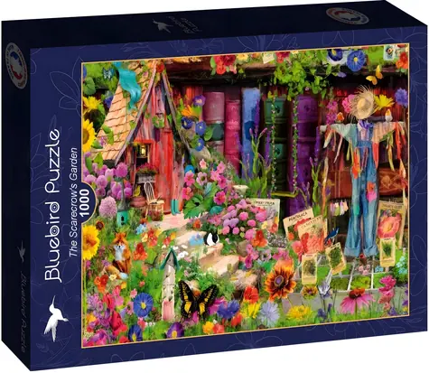 BlueBird Puzzle Strašiakova záhrada / 1000 dielikov / 69 x 47,8 cm