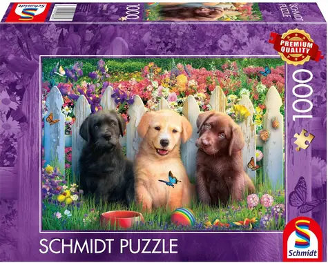 Schmidt Puzzle Roztomilé šteniatka / 1000 dielikov