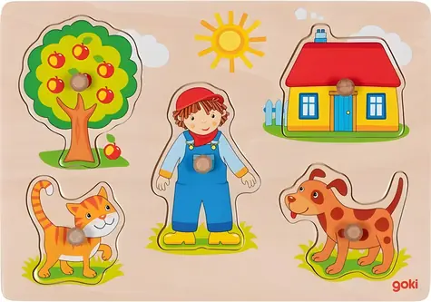GOKI Drevená vkladačka Domov / Vkladačka