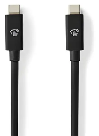 Nedis USB4 Gen 3x2 / Kábel USB-C - USB-C / 240 W / 8K 60Hz / 40 Gbps / 1 m
