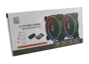 LC-Power LC-CF-RGB-COMBO / Sada RGB ventilátorov a LED osvetlenie / pre PC skriňu