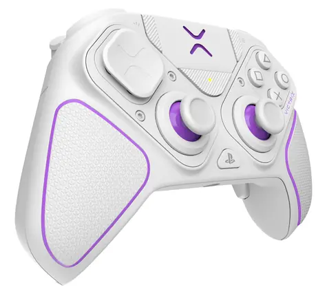 PDP Victrix Pro Hybrid biela / Herný ovládač / bezdrôtový / drôtový / USB-C / výdrž batérie 20 h / PS5, PS4, PC
