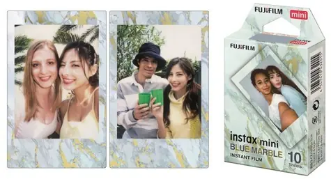 Fujifilm INSTAX Mini Blue Marble / Instantný film / 10 ks