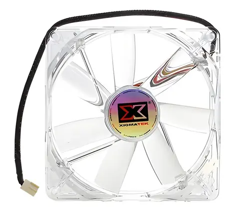 XigMatek Crystal Red LED / Ventilátor / 140 mm