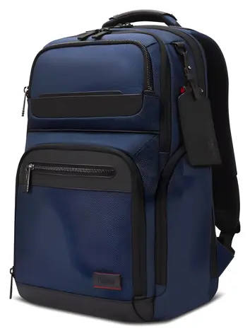 Lenovo ThinkPad Executive Backpack Navy / Batoh pre notebooky do 16" / Koža a polyester / objem 22 l