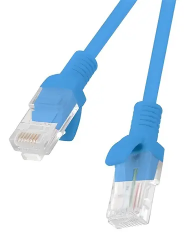 Lanberg CAT6 2 m modrý / Patch kábel / UTP / RJ45-RJ45 / Fluke Passed