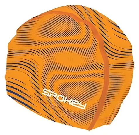Spokey TRACE Plavecká čiapka oranžová / Nylon