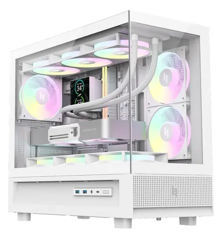 Gamemax NEX C31 biela / Skriňa / mATX / podpora BTF