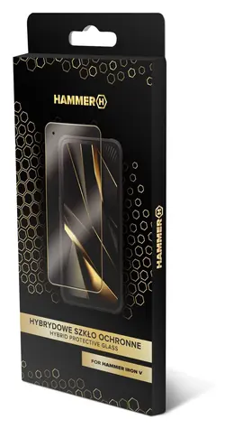 MyPhone Hybridné sklo pre Hammer Iron Va / Ochranné sklo / Hybridné / Tvrdosť 7H