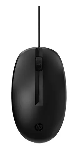 HP 128 čierna / Drôtová optická myš / 3 tlačidlá / USB-A / 1,8 m