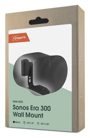Vogels nástenný držiak pre SONOS Era 300 čierna / Držiak reproduktora / Nástenná montáž