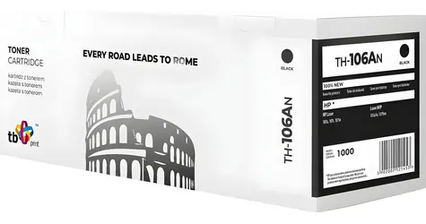 TB TH-106AN čierna / Toner / Kompatibilný s HP 106A / cca 1000 strán