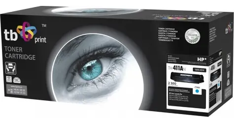 TB Print TH-411AN / Toner / Kompatibilný s HP CF411A / Azúrová / 2300 strán