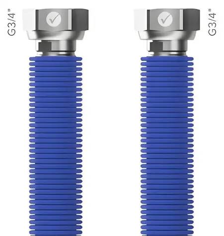 Merabell Aqua Flexi G3/4" - G3/4" modrá / Pripojovacia hadica / 30-60 cm