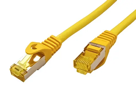 Goobay S/FTP Cat7 0,25 m žltý / Sieťový kábel / RJ45 / LSOH