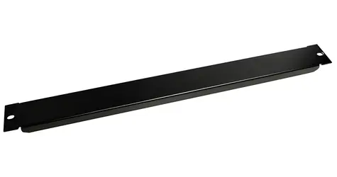 StarTech Záslepka 1U čierna / Záslepka / 19" / Oceľ
