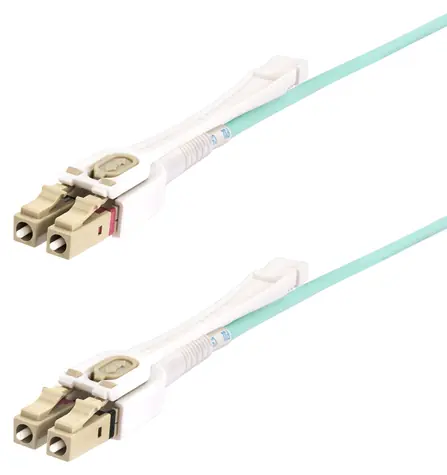 StarTech LC/LC OM4 modrá / Optický kábel / Multimode duplex / 4 m