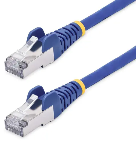 StarTech CAT8 LSZH modrá / Patch kábel / 2 m / RJ-45 / PoE