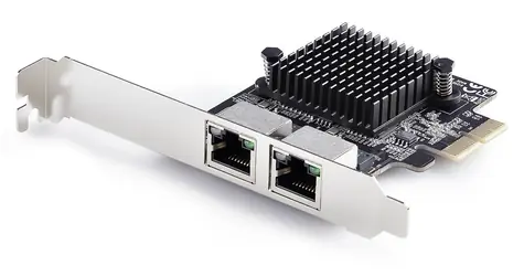 StarTech 2- Port 5GbE PCIe sieťová karta / Sieťová karta / PCIe / Realtek RTL8126 / 2x RJ45 / 5 Gbps