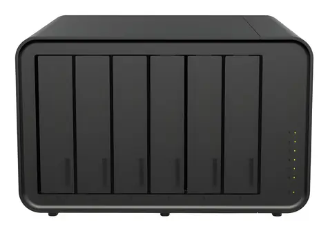 TerraMaster F6-424 / NAS server / Intel N95 / 8GB RAM DDR5 / 6x 2,5 "/3,5" / 2x 2,5GbE / Diskless