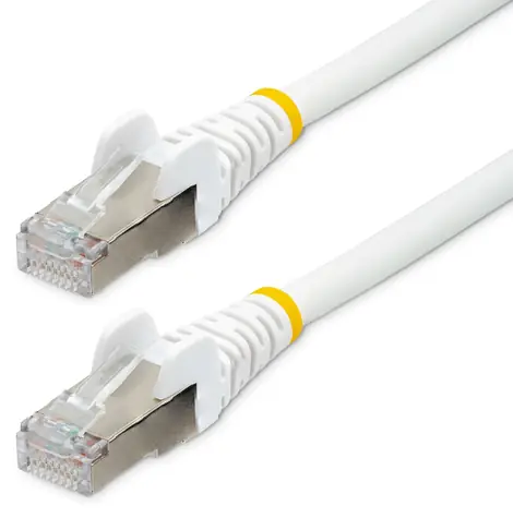 StarTech CAT6a LSZH biela / Sieťový kábel / 1 m / RJ-45 / 10GbE / PoE