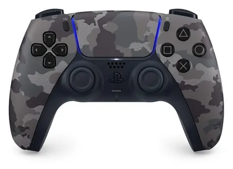 Sony DualSense Wireless Controller šedá/kamufláž / Gamepad / PS5 / PC / Haptická spätná väzba