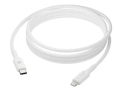 dbramante1928 re-charge Pre biela / Nabíjací kábel / USB-C - Lightning / 2 m
