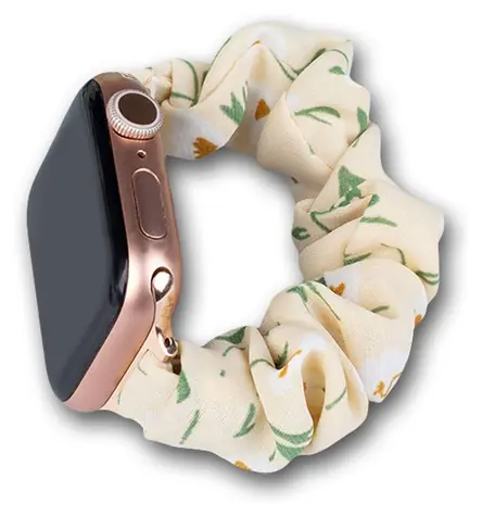 Hurtel Fabric Band žltá pre Apple Watch 42/44/45 mm / Remienok / Elastický / Textilný