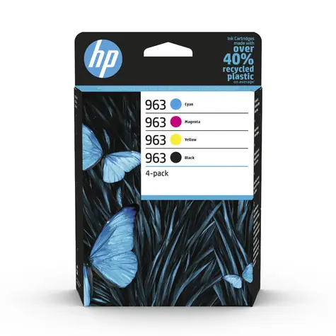HP 963 multipack (6ZC70AE) / Atramentová kazeta / 5 ks / pre OfficeJet Pro 9010, 9013, 9015e, 9020
