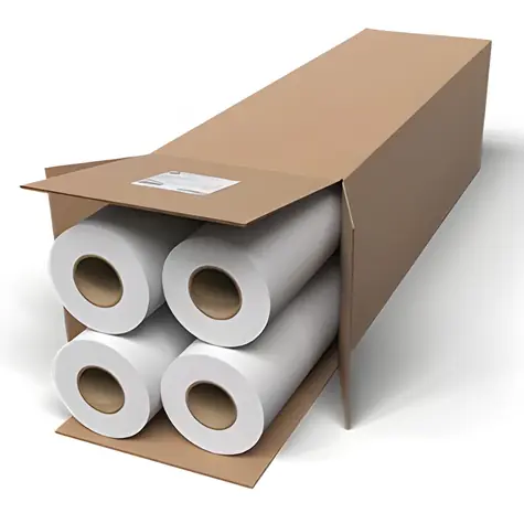 HP Bright White Inkjet Paper 610mmx45.7m / 24" / 90 g-m2 / papier / matný / biela / pre atrament