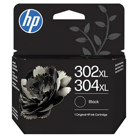 HP 302XL-304XL čierna / Atramentová cartridge / originálna / pre DeskJet 2620, 2630 / cca 300 strán