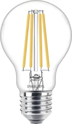 Philips LED žiarovka E27 10,5W / Žiarovka / 1521 lm / 2700K / teplá biela / trieda D