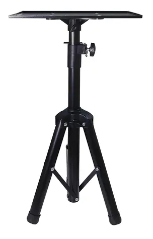 Extralink PFS-001 / Podlahový stojan pre projektor / nastaviteľná výška 60-120 cm / trojnohá / tácka 36×26 cm