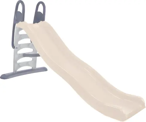MOCHTOYS Šmykľavka 198cm béžová / UV filter / protišmykové schodíky / 198 × 110 × 84 cm