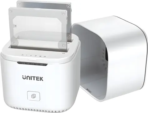 Unitek Klonovacia dokovacia stanica pre 2,5" SATA disk / Dokovacia stanica / USB 3.0 / UASP / 5 Gbps