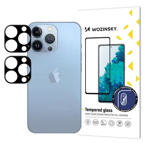 Wozinsky Ochranné sklo kamery pre Apple iPhone 17 čierna / Ochranné sklo / 2 ks