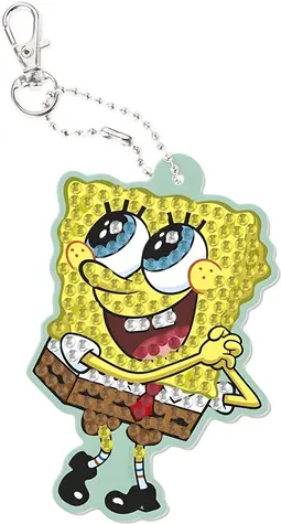 MOXY Diamantové maľovanie Prívesok Spongebob / od 6 rokov
