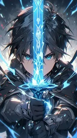 Norimpex Diamantové maľovanie Kirito / 30x40 cm