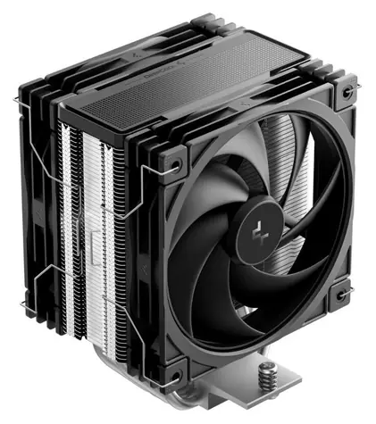 DEEPCOOL AG400 BK ARGB G1 čierna / Chladič CPU / 4X heatpipe / 2x 120mm ARGB / AM5 + AM4 + Intel