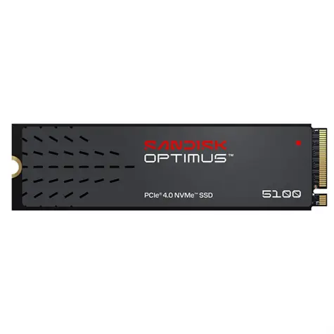 SanDisk Optimus 5100 2TB / SSD / M.2 NVMe PCIe Gen4 x4 / čítanie: 7100 MB/s / zápis: 6700 MB/s