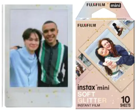 Fujifilm INSTAX mini Soft Glitter / Fotografický film / pre Instax mini fotoaparáty